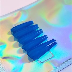 BUY ONE GET ONE FREE❗️Blue Press On Nails💙